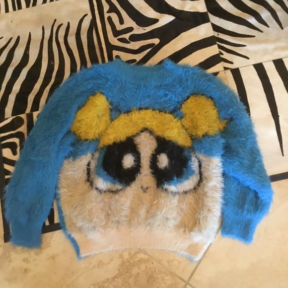 Dolls Kill XCandystripper X Powerpuff girls sweater OS oversized